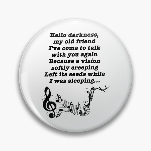 Item preview, THE SOUND OF SILENCE designed and sold by Aspretto.