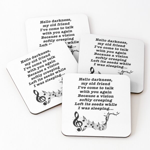 Item preview, THE SOUND OF SILENCE designed and sold by Aspretto.