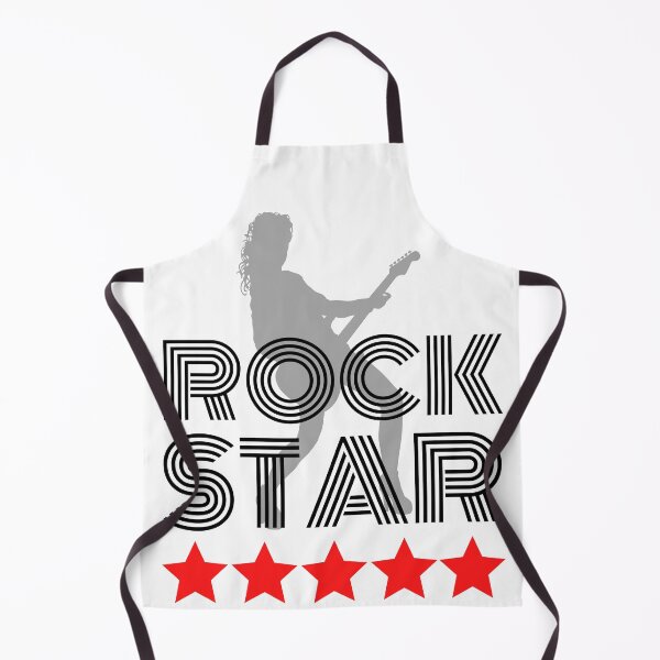 Item preview, Rock Star Female 1On White Field designed and sold by paisleythermond.