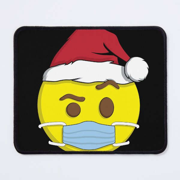 Item preview, Emoji Mask Pandemic Santa Hat designed and sold by flashoverstudio.