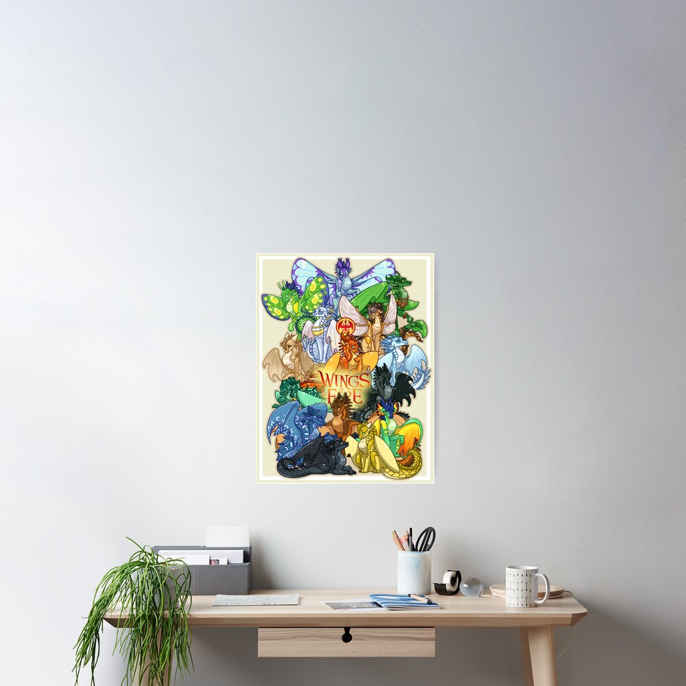 "Wings of Fire" Poster for Sale by BlessedBlossom | Redbubble