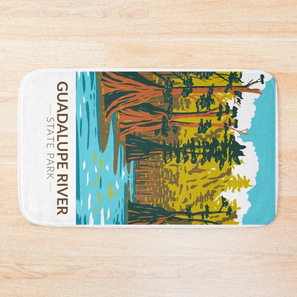 Item preview, Guadalupe River State Park Texas Vintage designed and sold by KrisSidDesigns.