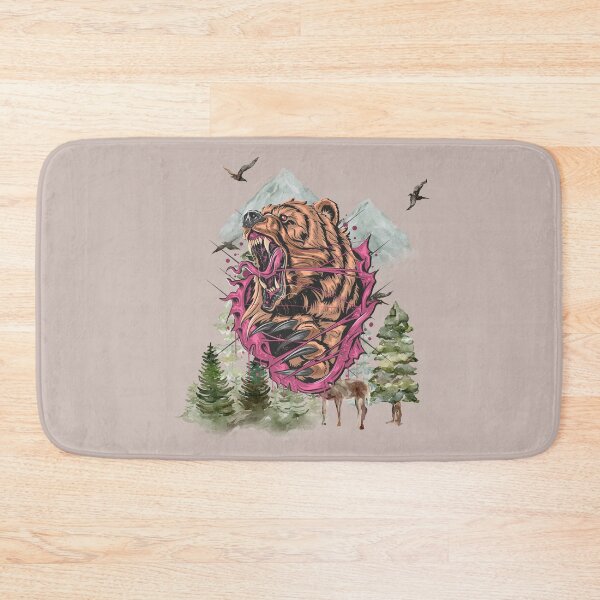 Item preview, Hungry Grizzly Forest Life  designed and sold by ArtOfStars.