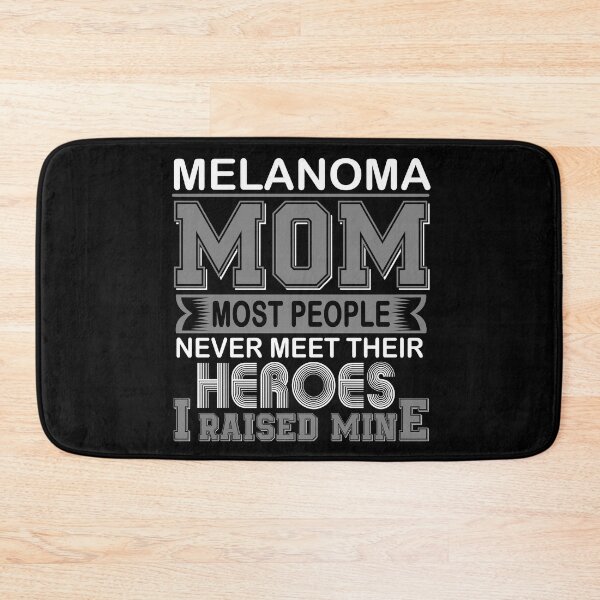 Item preview, Proud Melanoma Mom Most People Never Meet Their Heroes I Raise Mine designed and sold by frechettee.