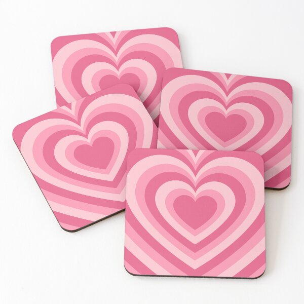 Item preview, Rose Pink Growing Heart Pattern designed and sold by ZhetWai.