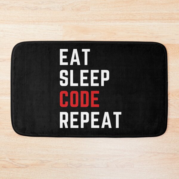 Item preview, I Am A Coder - Eat Sleep Code Repeat designed and sold by bsrishika.