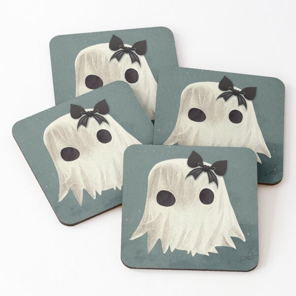 Item preview, Macie The Friendly Halloween Ghost • 'Ghost Friends' • 1 of 6 designed and sold by Lulus-Art.