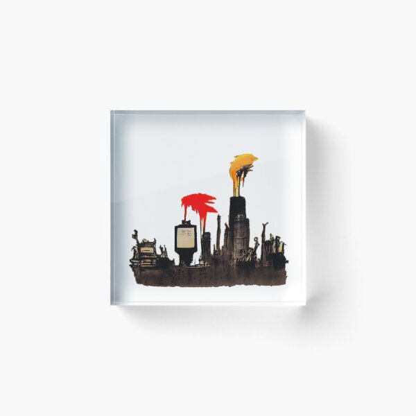 Item preview, Graffiti cityscape designed and sold by hamptidampti.