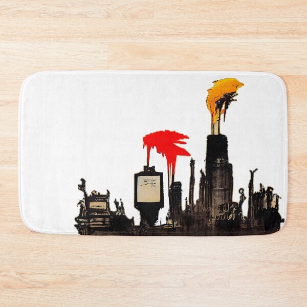 Item preview, Graffiti cityscape designed and sold by hamptidampti.