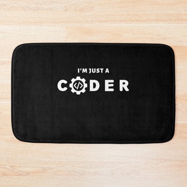 Item preview, I Am Just A Coder - Eat Sleep Code Repeat designed and sold by bsrishika.
