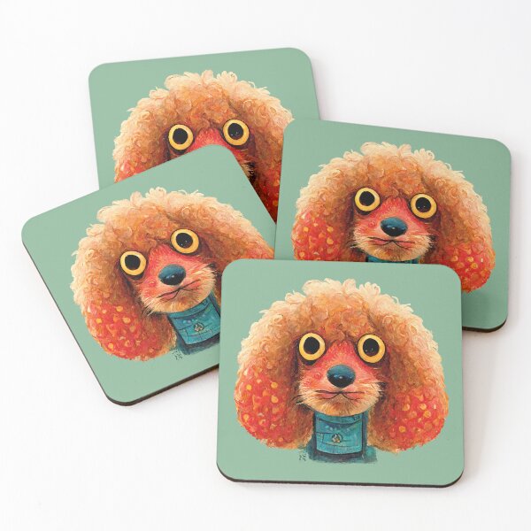 Item preview, Cute Orange Poodle designed and sold by ThePurpleMelon.