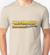 Camiseta unisex San Francisco, CA | Rayas de la ciudad