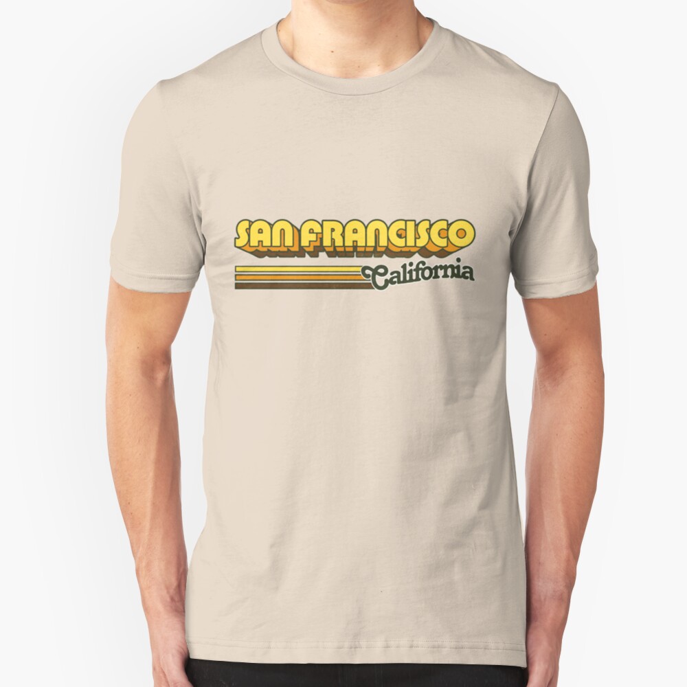 San Francisco, CA | City Stripes Slim Fit T-Shirt
