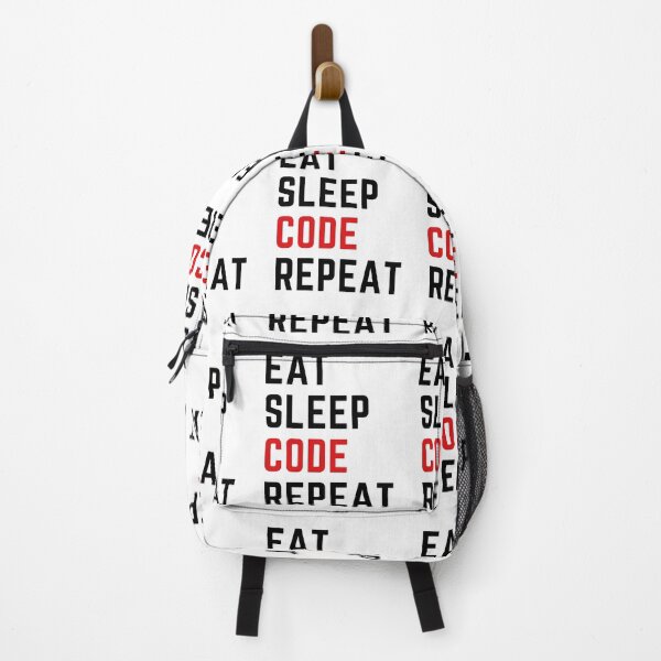Item preview, I Am Just A Coder - Eat Sleep Code Repeat designed and sold by bsrishika.