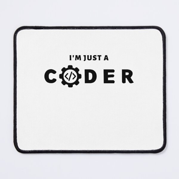 Item preview, I Am Just A Coder - Eat Sleep Code Repeat designed and sold by bsrishika.