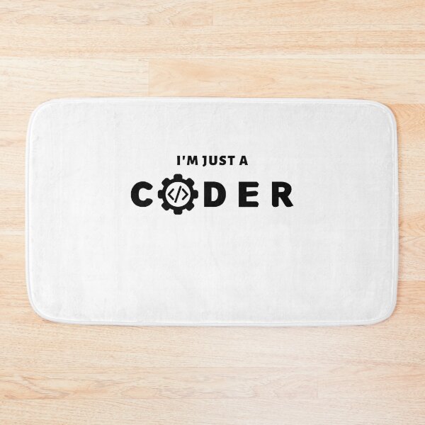 Item preview, I Am Just A Coder - Eat Sleep Code Repeat designed and sold by bsrishika.