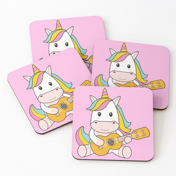 Item preview, Unicorn on the ukulele designed and sold by orangerein.
