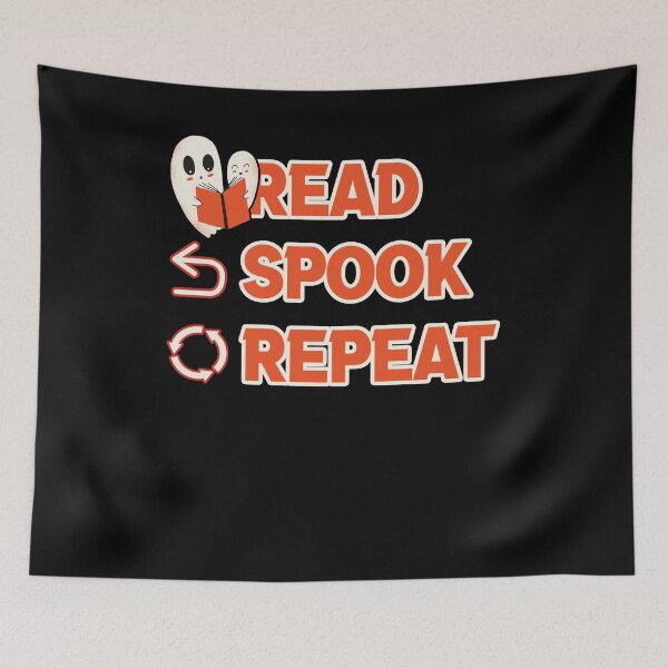 Item preview, Funny Read Spook Repeat Halloween Library Themed Art Librarian Men Women Library Worker designed and sold by Countrysmart.