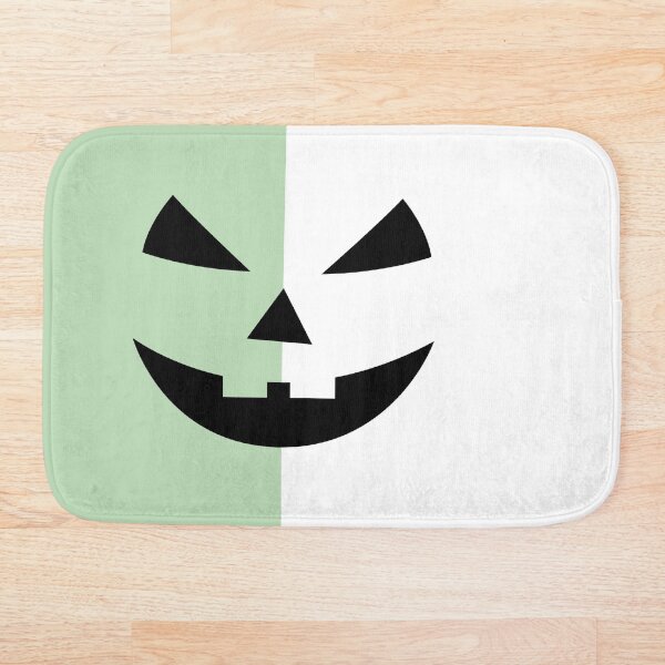 Item preview, Split colored jack-o-lantern - pastel green designed and sold by StudioSamanthaa.