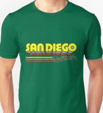 Camiseta unisex San Diego, CA | Rayas de la ciudad