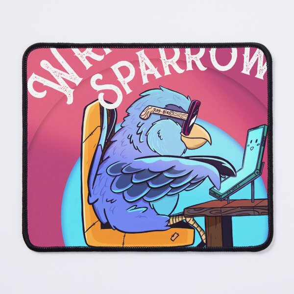 Item preview, Writer Sparrow designed and sold by TropicalStoreBR.