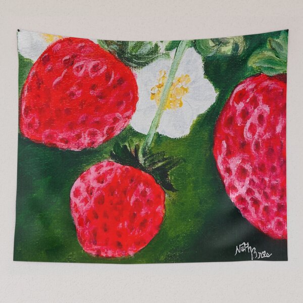 Item preview, Sweet and juicy red strawberries designed and sold by NathBros.