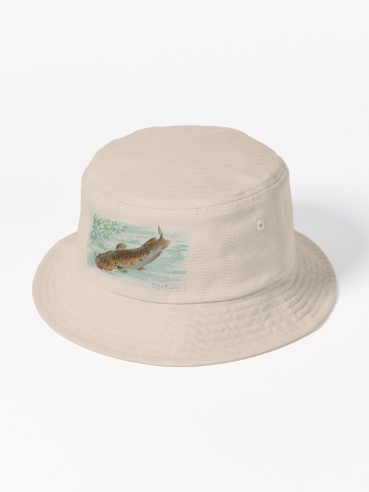 Fishing the Times - Catfish Bucket Hat for Sale by JVANSpremium