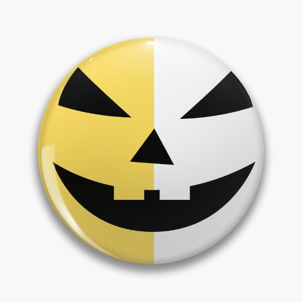 Item preview, Split colored jack-o-lantern - yellow designed and sold by StudioSamanthaa.
