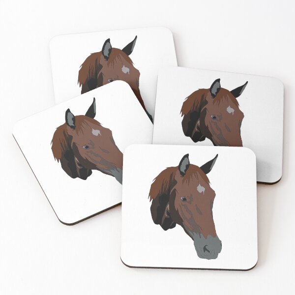 Item preview, Dark chestnut horse  designed and sold by LeahcarsArt.