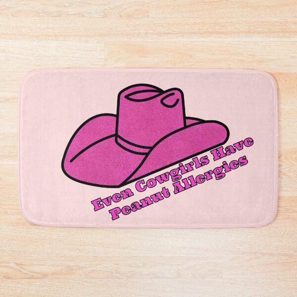 Item preview, Hot Pink Cowgirls Have Peanut Allergies designed and sold by Pink Ribbon.