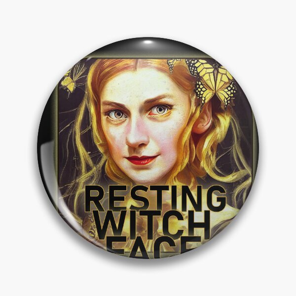 Item preview, Resting Witch Face designed and sold by Mental Synthetics.