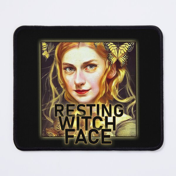 Item preview, Resting Witch Face designed and sold by Mental Synthetics.