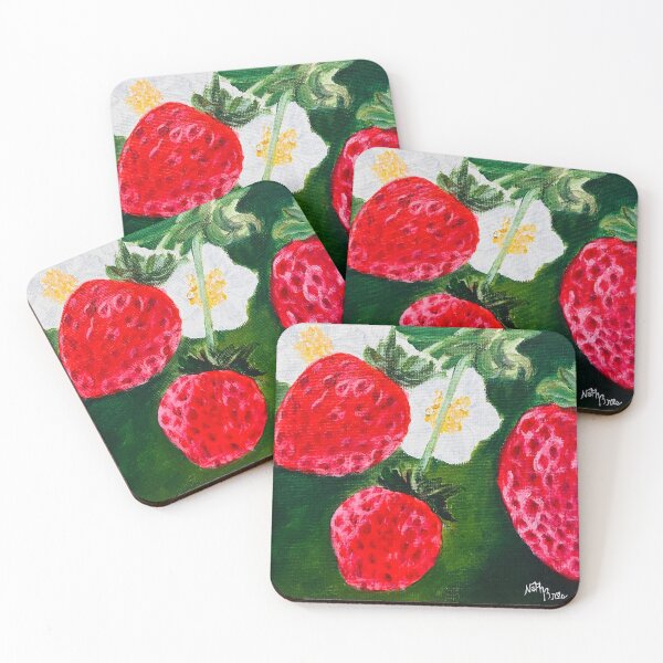 Item preview, Sweet and juicy red strawberries designed and sold by NathBros.