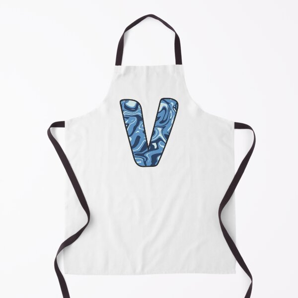 Item preview, V - Blue Marble Alphabet Letter designed and sold by Emmyteddy.