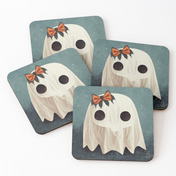 Item preview, Maggie The Friendly Halloween Ghost • 'Ghost Friends' • 3 of 6 designed and sold by Lulus-Art.