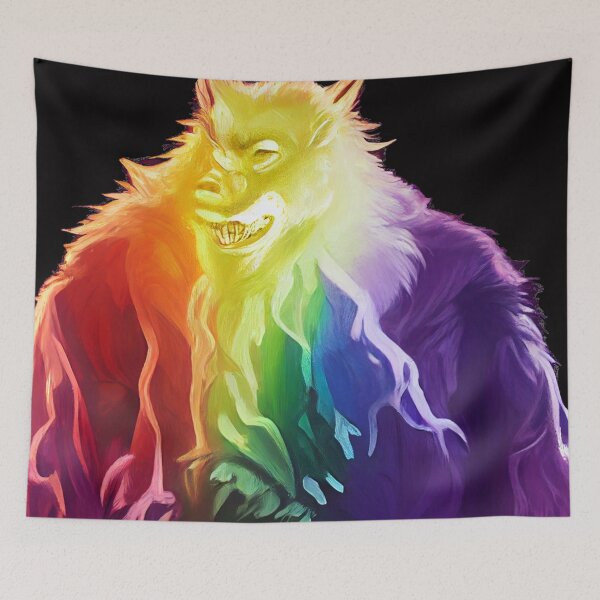 Item preview, Rainbow Pride Werewolf designed and sold by MilesJager.