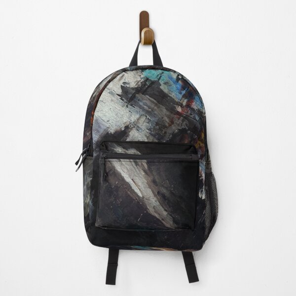 Item preview, Explosion of abstract dark ink thick brush strokes to decorate your home designed and sold by paulo silveira.