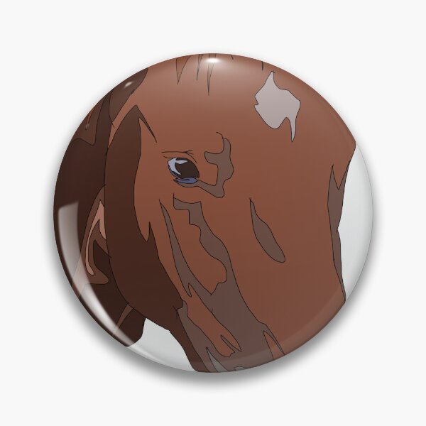 Item preview, Chestnut horse head designed and sold by LeahcarsArt.