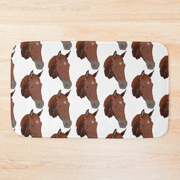 Item preview, Chestnut horse head designed and sold by LeahcarsArt.