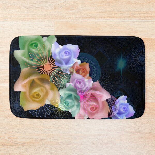 Item preview, Spirograph amongst roses designed and sold by RachelEDesigns.