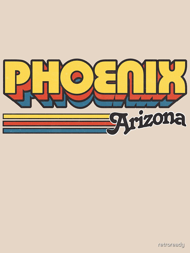 Phoenix, AZ | City Stripes by retroready
