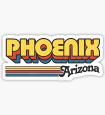 Phoenix, AZ | City Stripes Sticker