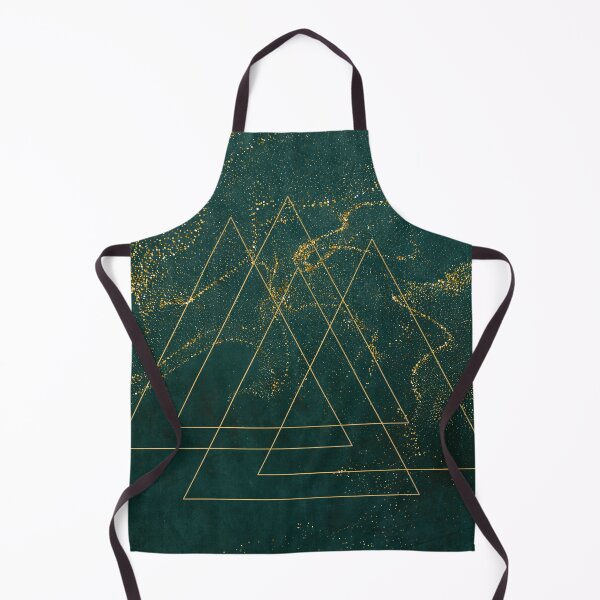 Item preview, Deep Green and Gold Abstract designed and sold by Lylabean22.