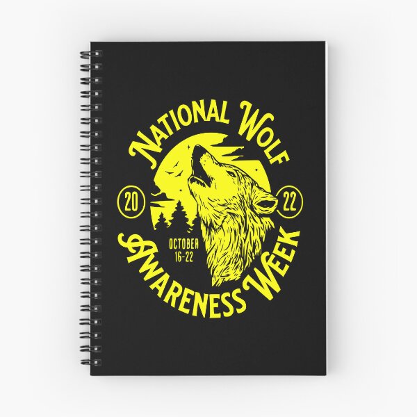 Item preview, National Wolf Awareness Week October 16-22, 2022 designed and sold by printhappy4you.