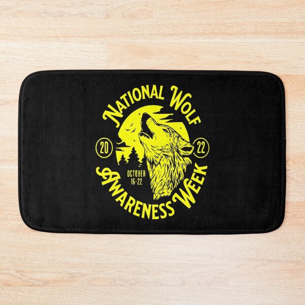 Item preview, National Wolf Awareness Week October 16-22, 2022 designed and sold by printhappy4you.