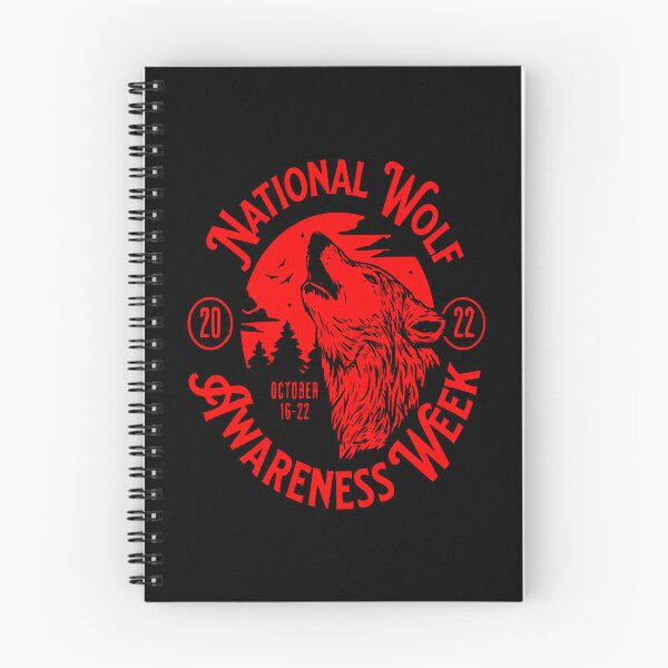 Item preview, National Wolf Awareness Week October 16-22, 2022 designed and sold by printhappy4you.