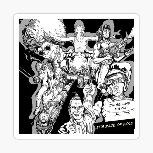 "Pond Album Cover" Sticker for Sale by Jesterplane Redbubble