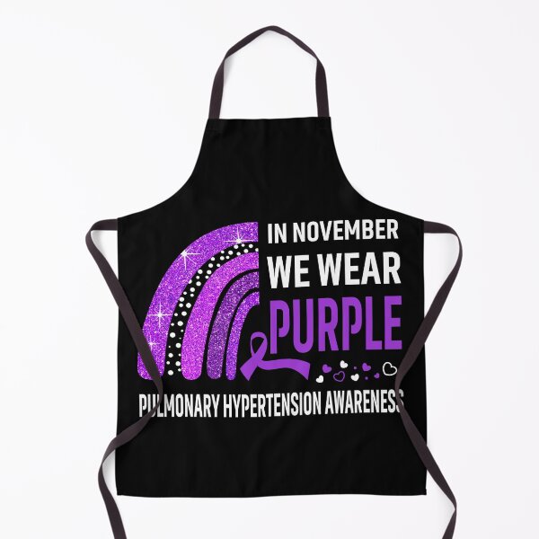Item preview, In November We Wear Purple Pulmonary Hypertension Awareness designed and sold by Gillosina.