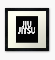 Brazilian Jiu Jitsu (BJJ) Framed Print