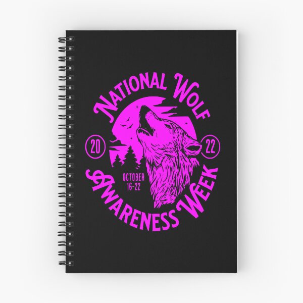 Item preview, National Wolf Awareness Week October 16-22, 2022 designed and sold by printhappy4you.